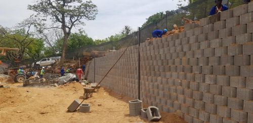 Concrete Block Retaining Walls