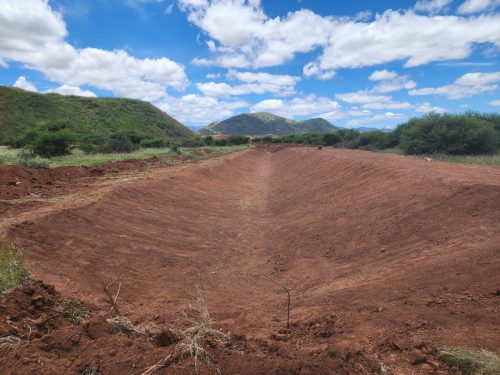 Mine Channels and Silt Dam